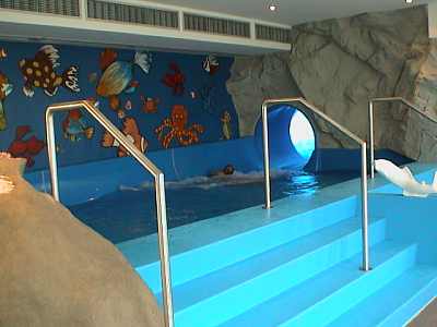 Auffangbecken sorgt f&uuml;r problemlosen Ablauf