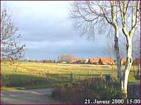 ostfriesische Landschaft im Winter