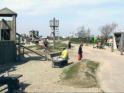 Kinderspielplatz in Bensersiel