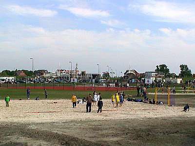 Beachvolleyball am Sportthemenpark