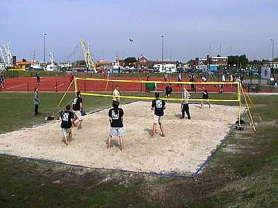 Beachvolleyball am Sportthemenpark